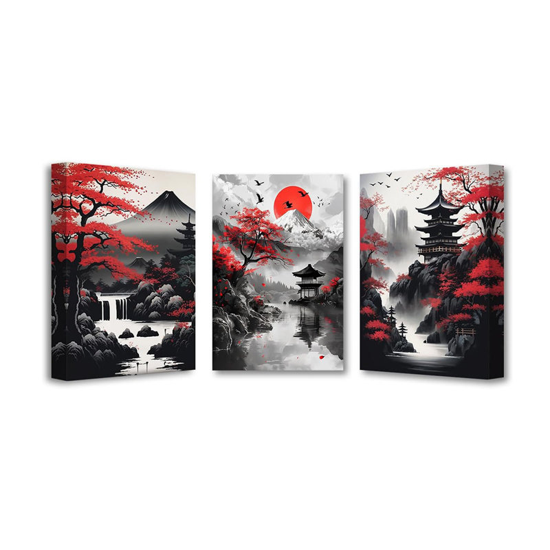 3 Piece Wrapped Canvas Print