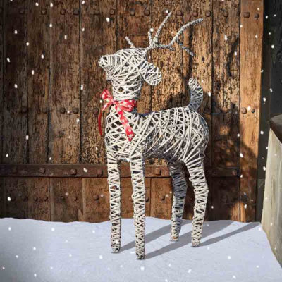 Christmas Deer Decorative Accent