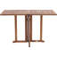 Baltimore Rectangular Wood Folding Outdoor Dining Table , 120cm cm W 70cm cm D