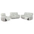 Tiffanee 3-piece Power Reclining Sofa Set Dove Grey