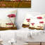 Blooming Cosmos Flower Field - Coussin décoratif imprimé floral