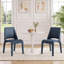Chaise d'appoint rembourrée en cuir avec siège rembourré et siège en cuir Saddle-239064483
