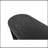 60'' Thick Top Entryway Table, Curved Legs, Support The Installation Of Inward-Facing Or Outward-Facing For Sofas, Entryway (Black)-2082689039
