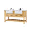 Ensemble de meuble-lavabo double 60 po Pelaghia-950408141