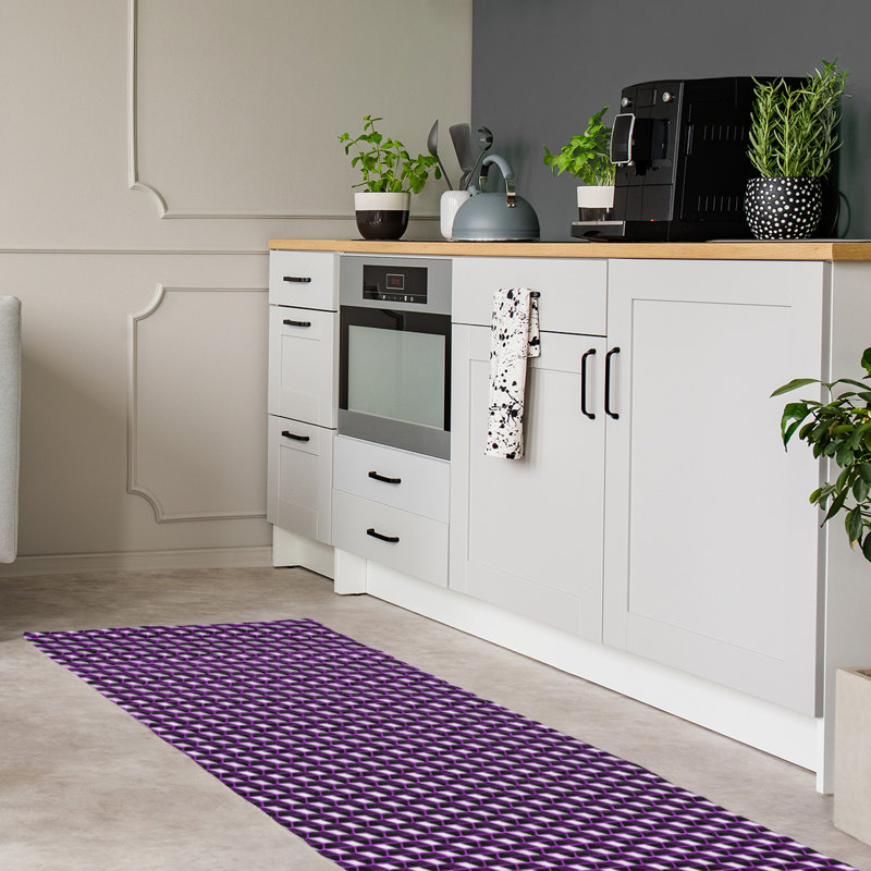Chenille Geometric Indoor Rug, Runner 2'6" x 8'