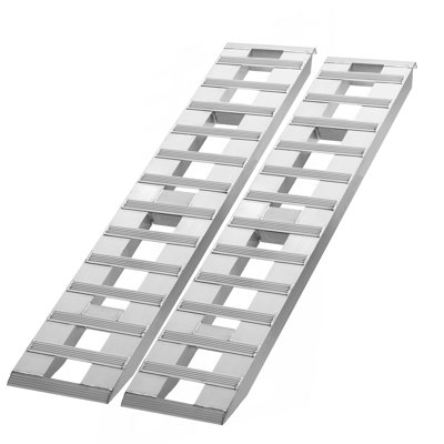 72" X 15" Aluminum Ramps 6000 LBS Capacity Loading Ramps 2PCS