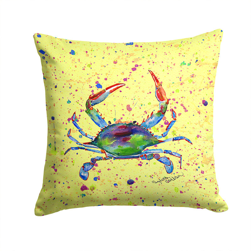 Coussin intérieur/extérieur jaune crabe