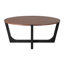 TABLE BASSE EN BOIS ACACIA, BRUN ET NOIR