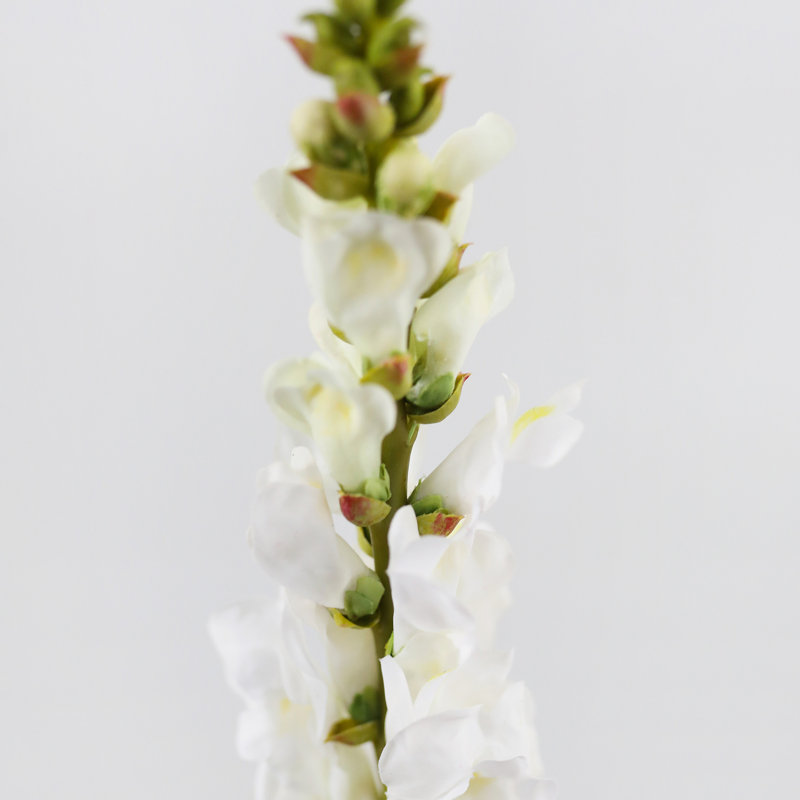 Real Touch Snapdragon Faux Floral, Cream White