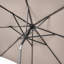 Hatten Riva Premium 3m Traditional Round Parasol-114247726