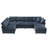 130*65" Modern Modular Cloud Sofa Bed-1859427143