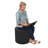 Pro Series Upholstered Round Ottoman 18" Height-101256113