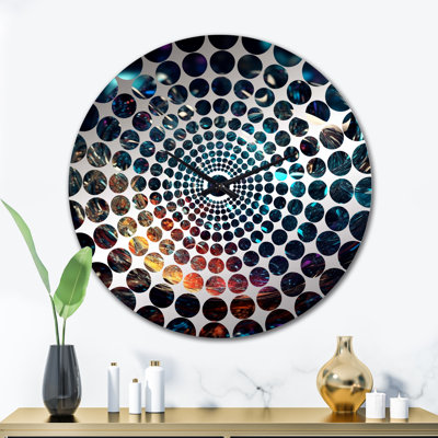Horloge murale Loretosha - Fractals