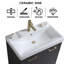 Ensemble de meuble-lavabo simple 30 po Ebony
