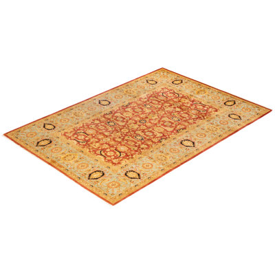 Classic One-of-a-Kind 6' 3" X 8' 10" Hand Knotted Area Rug