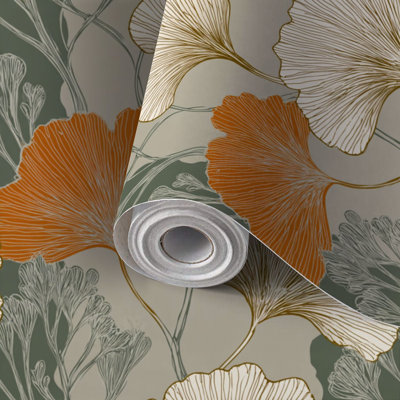 Peel and Stick Wallpaper Contact Paper Minimalist Botanical Floral Line Art Self Adhesive and Removable 24in x 118in(60x300cm)