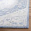 Tapis oriental ivoire / bleu en coton touffeté à la main Cyrrilagnin-836608596