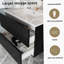 Meuble-lavabo 30 po avec lavabo en céramique-628863397