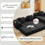 Canapé surdimensionné en L 107 po 7-en-1 en velours côtelé de 107 po, canapé-lit surdimensionné à 4 places, sans assemblage, configurable et convertible avec poches latérales-1370537619