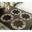 Luxury Round Embroidered Table Doilies of Anyce Collection for Dining Room Decor and Christmas Table Decor-311950393
