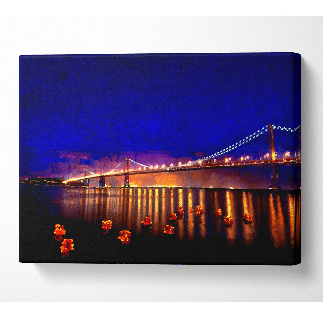 San Francisco Nights - Kunstdrucke auf Leinwand - Wrapped Canvas