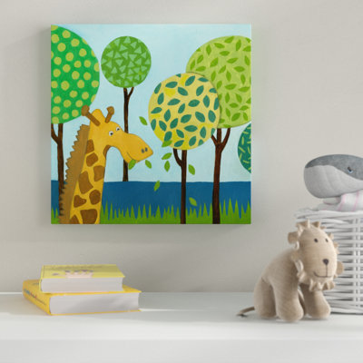 « jungle fun iii », art sur toile