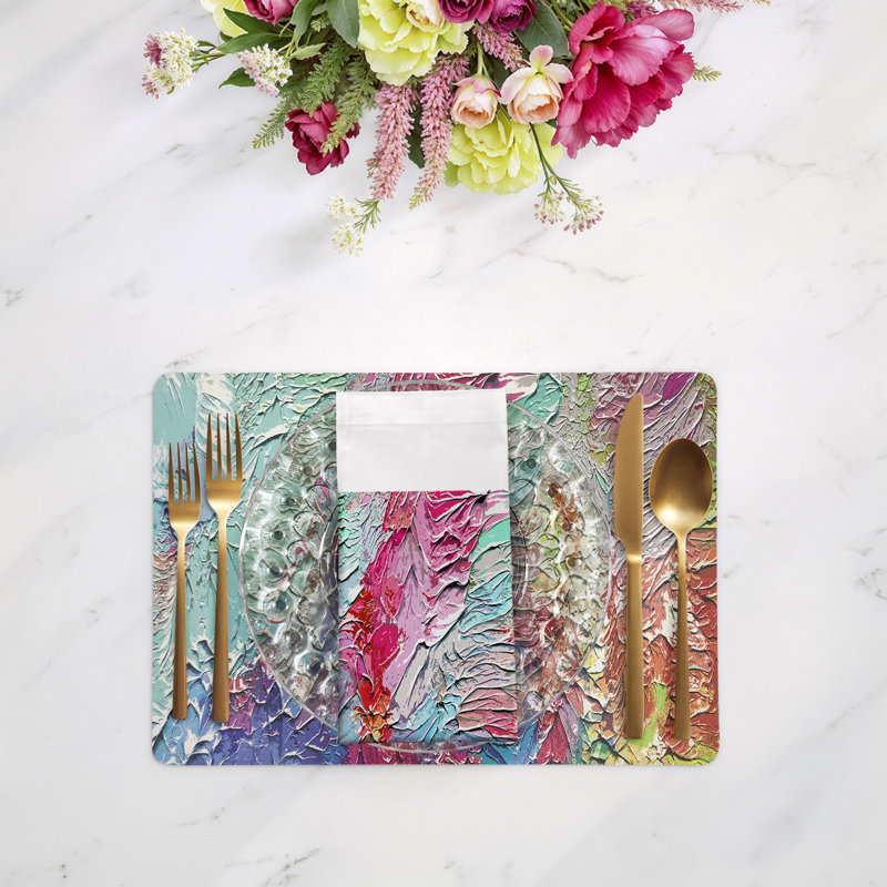 Paint Brights Cotton Sateen Dinner Napkins