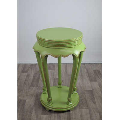 Asian Classic Solid Wood End Table