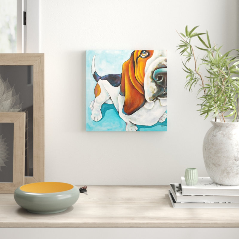 Stephanie Gerace - Wrapped Canvas Painting, 45cm H x 45cm W