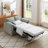 Chenille   Convertible Couch-1570683964