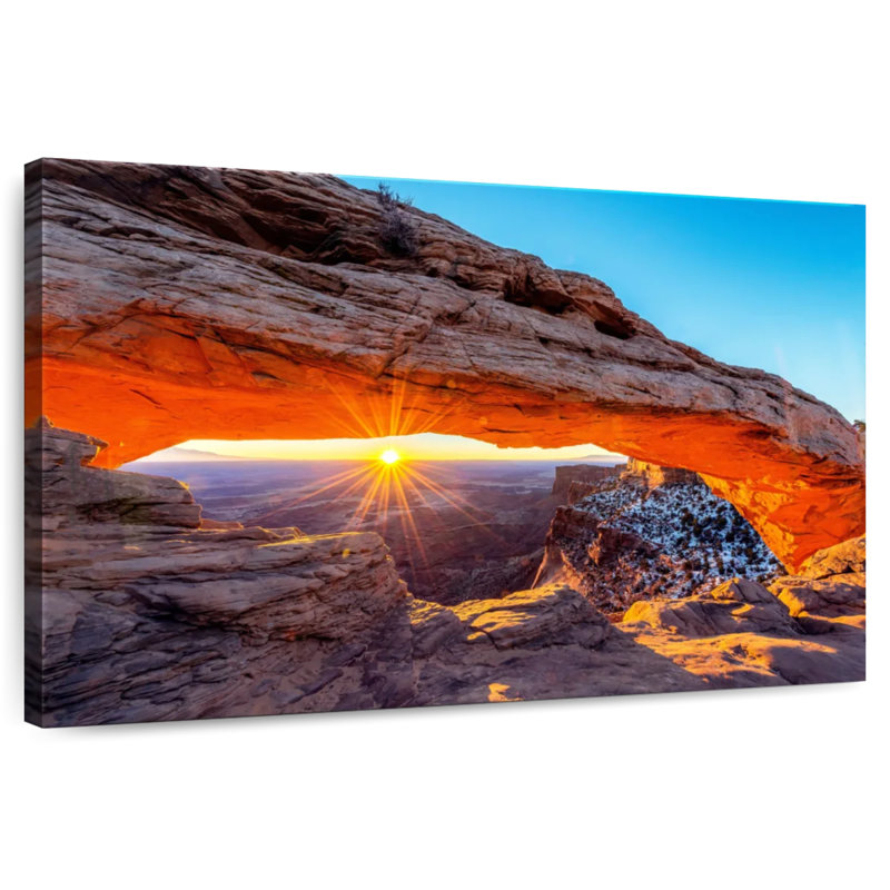 Lumière du soleil arquée Alvord Mesa, H 8 po x l 12 po