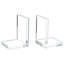 Thick Acrylic Home Office Decorative Book Ends
