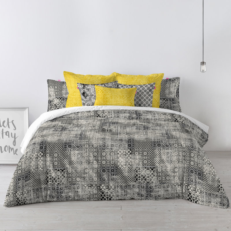 Mchugh Cotton Toile Duvet Cover, Super King Duvet Cover