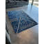Tapis intérieur / extérieur bleu marine en polypropylène tissé à la machine Kishma-1900094720