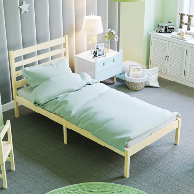 Solid Wood Bed