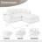 Cloud Modular Couch Loveseat with Ottoman-385025670-385025691