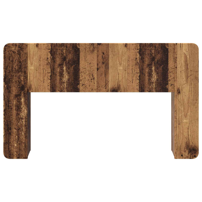 Bookcase Headboard, 120 x 200 cm, Old Wood