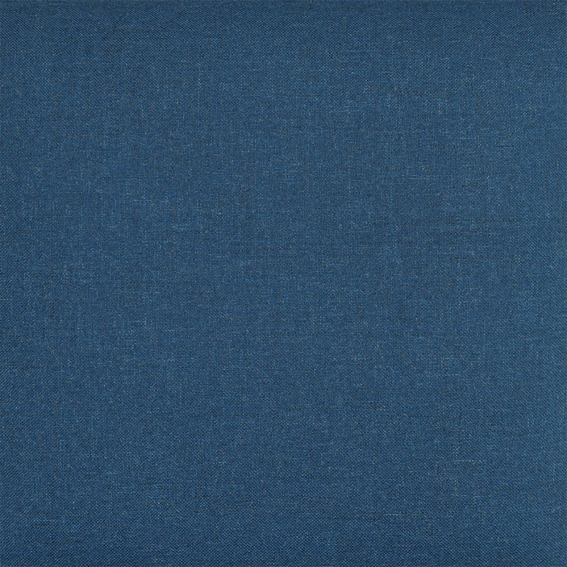 Ensemble de 2 chaises de salle à manger rembourrées avec garniture cloutée, Bleu