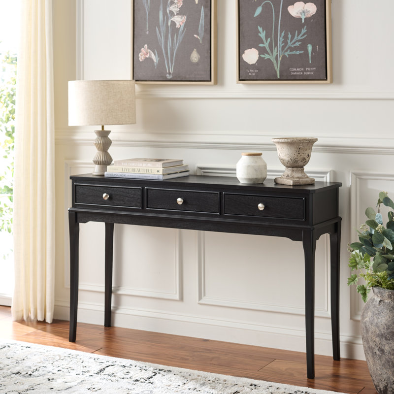 Console 3 tiroirs Opal, Black