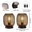 6.7" Battery Powered Outdoor Table Lamp