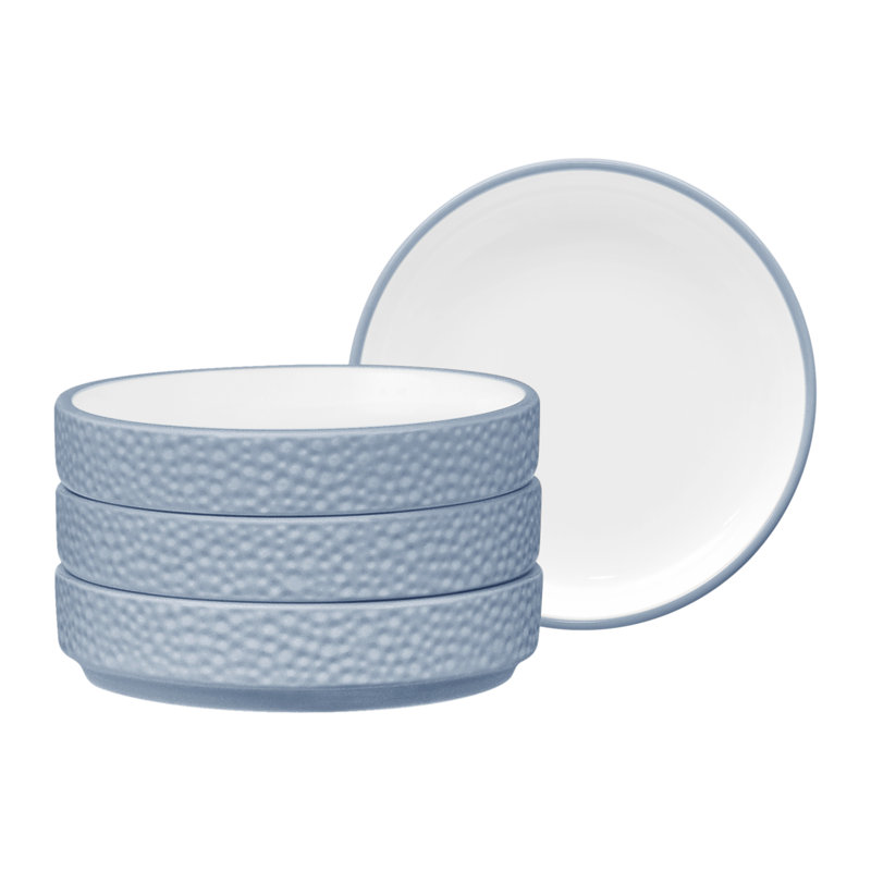 Mini assiettes en pierre Norortake Colortex, 3-3 / 4 po, Turquoise