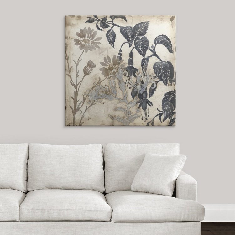 « ii » megan meagher, reproduction d’art Bloom Shadows, H 35 po x l 35 po x P 1,5 po, Toile