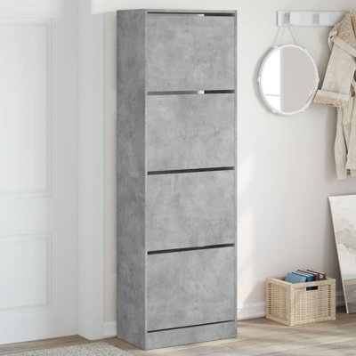 8 Pair Shoe Storage Cabinet