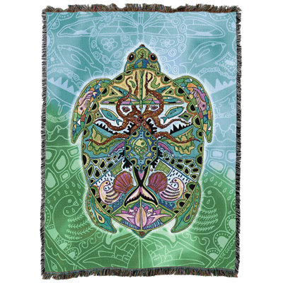 Jeté en coton Pure Country Weavers Apples To Cuddle