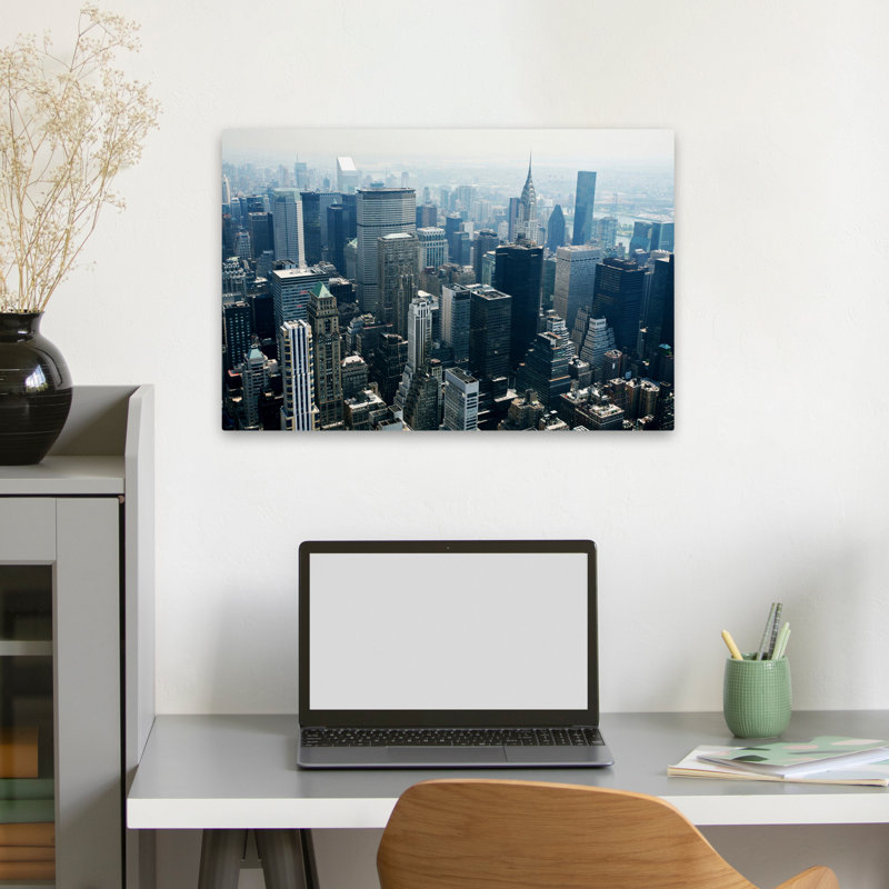 Manhattan - photographie de paysage, architecture, État de New York, art, H 16 po x l 24 po