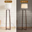 Lampe sur pied en bambou de style campagne facile à assembler-2122274163