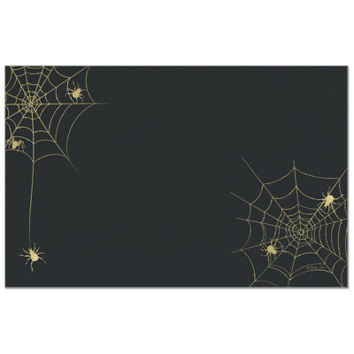 Spiderwebs 24-Sheet Premium Paper Placemats
