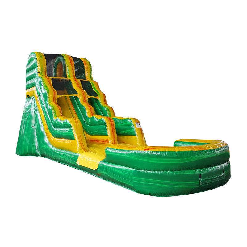 JumpOrange Amazon River 15 ft Commercial Grade Inflatable Water Slide ...