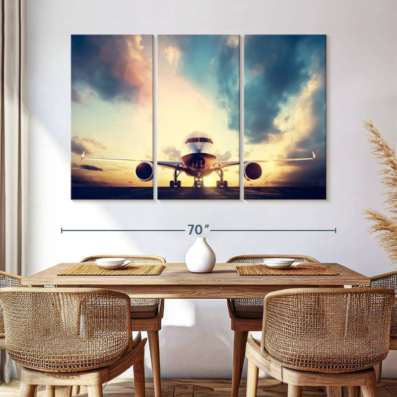 Mehar Grounded Jet, 42" H x 65" W
