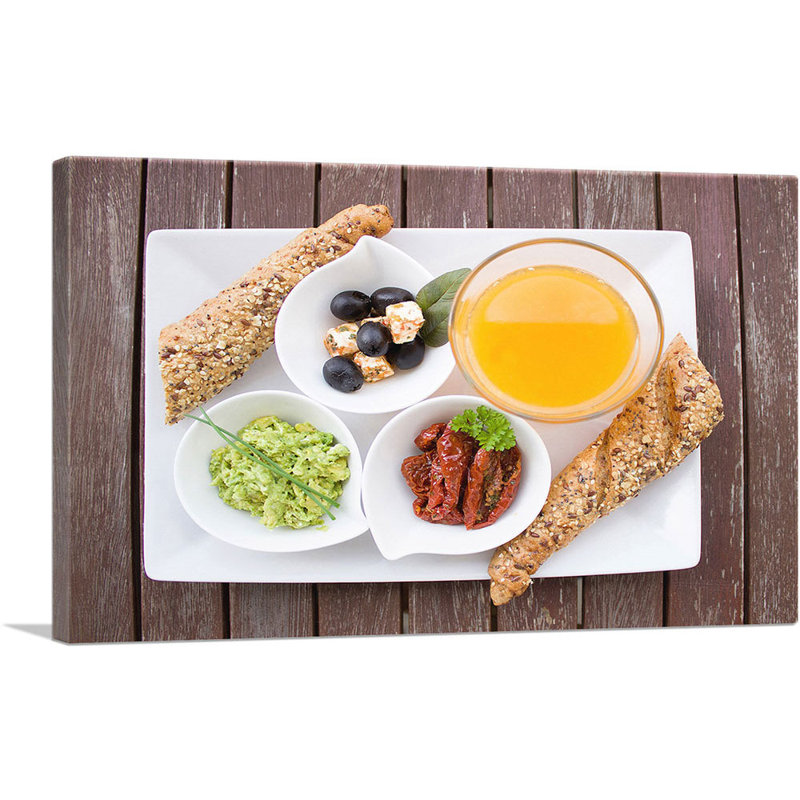 «Happy Snack», reproduction de photo sur toile tendue, H 12 po x l 18 po x 1,5 po